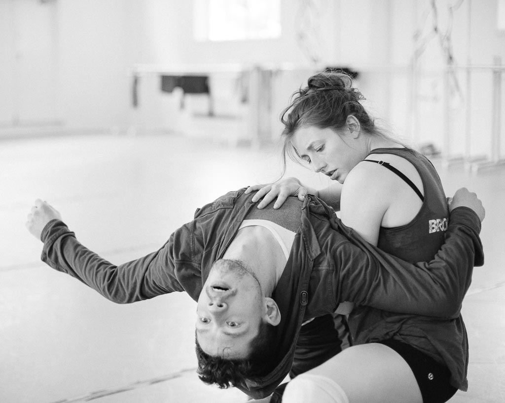 Lindsey Matheis partners Patrick Kilbane of Northwest Dance Project