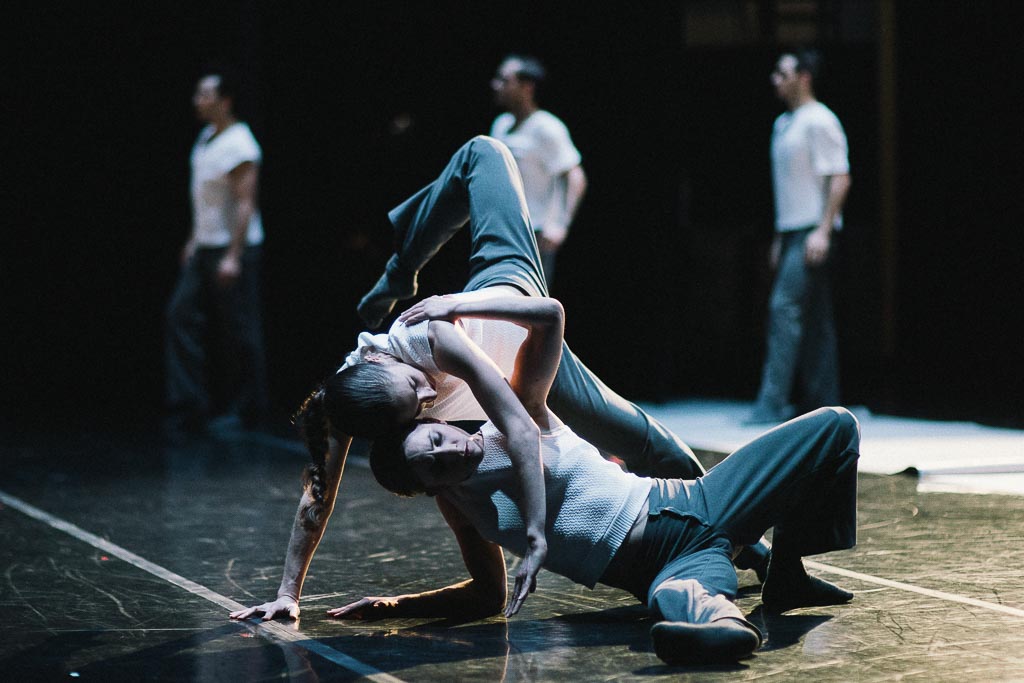 Artists of Northwest Dance Project rehearse Ihsan Rustem's 'Yidam'